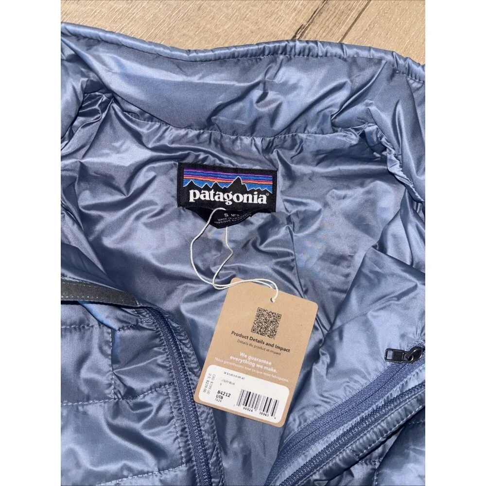 Patagonia Nano Puff Jacket Utility Blue Women's Size Small New With Tags - Picture 5 of 5